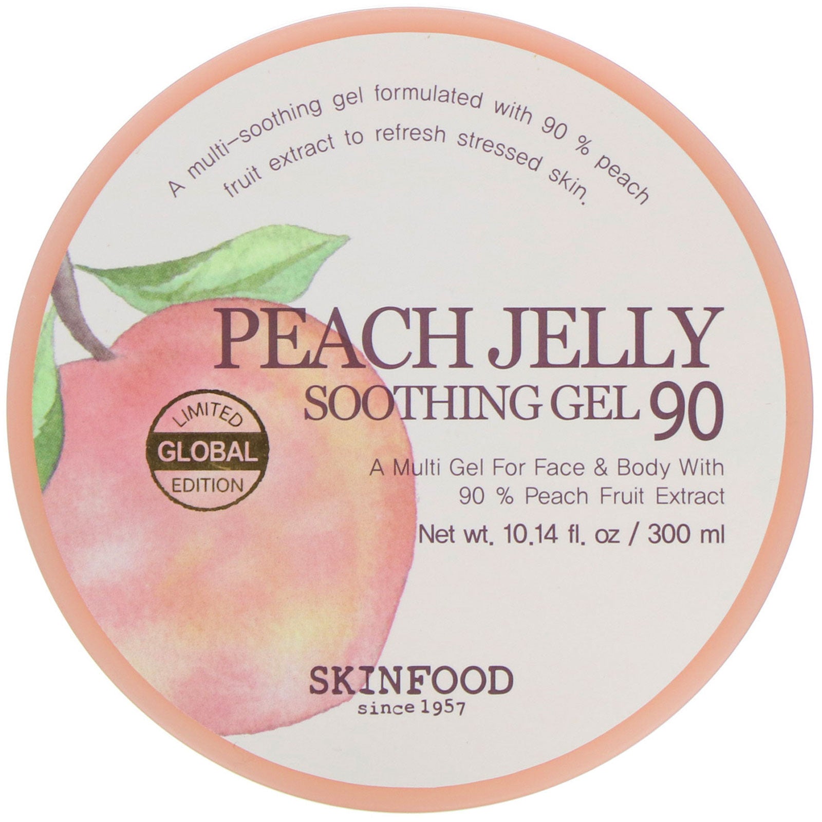 Peach Jelly Soothing Gel 90 Żel do twarzy i ciała 300 ml